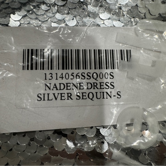 Reformation Nadene Dress | Silver Sequin ๐ Christmas Day Sale๐ - Picture 9 of 11